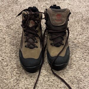 Timberland Men's Tan and Black Boots